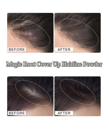 Magic Root Cover Up Powder | Instant Hairline Concealer for Thinning Hair | Ash Brown Hair Touch Up for Men & Women - Buy Online on GoSupps.com