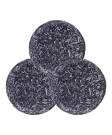 Natural gray hair removal soap |Gray Reverse Shampoo bar for gray hair moisturizing nourishing solid shampoo bar 3 pieces for men and women gray hair to Tylyworth