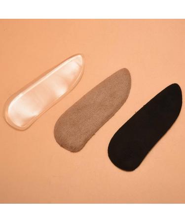 Medial & Lateral Heel Wedge Silicone Insoles for Supination & Pronation - Corrective Gel Inserts for Bow Legs & Knock Knee Pain Relief - Buy Online on GoSupps.com
