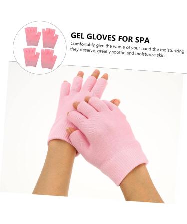 POPETPOP 4 Pairs Gel Gloves Dry Hands Gloves Lotion Gloves for Dry Hands Half Finger Spa Gloves Cracked Hand Gloves Grooming Gloves Hand Care Gloves Cosmetic Miss Knitting Moisturizing - Buy Online on GoSupps.com