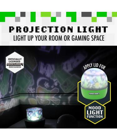 Minecraft Creeper Projection Light | Color Phasing Modes | Night Light for Walls and Ceiling - Buy Online on GoSupps.com