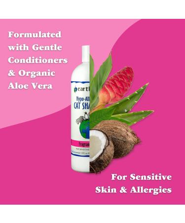 EARTHBATH Hypoallergenic Cat Shampoo - Fragrance Free 472ml | Gentle & Safe for All Cats - Buy Online on GoSupps.com