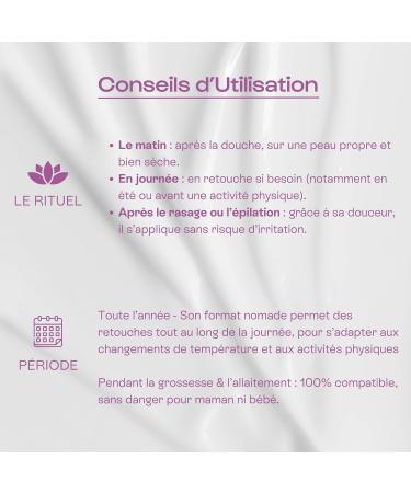 OMUM - Le D licat - D odorant naturel bille - Sans sels d'aluminium - 24H de protection - 100% compatible grossesse et allaitement 99% des ingr dients d origine naturelle - Vegan - 50 ml 100 ml (Lot de 1) - Buy Online on GoSupps.com