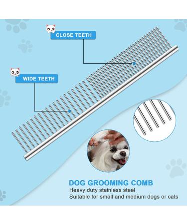 Liren Professional Dog Grooming Scissors Kit with Safety Round Tips - 3 in 1 Shears Set for Cats & Dogs - Sharp & Durable Pet Grooming Shears - Buy Online on GoSupps.com
