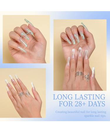 ROSALIND 4.2oz Clear Acrylic Nail Powder for Professional Nail Extensions - No Lamp Needed Ideal for French Nails & Carving - Buy Online on GoSupps.com