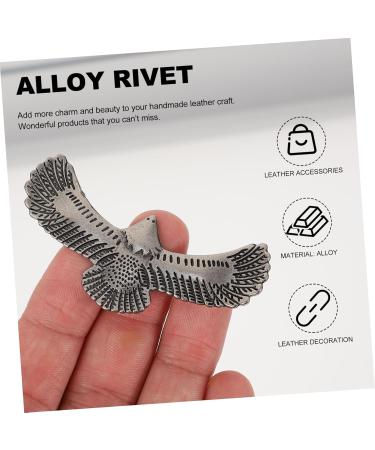 STOBOK 5pcs Clothing Diy Design Clothes Bag Supplies Rivet Craft Rivets Accessories Shape Eagle Decorative - Buy Online on GoSupps.com