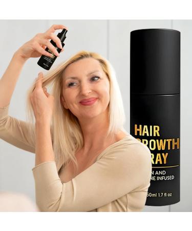 Tanxemery Hair growth spray 50 ml hair growth accelerates hair growth accelerates hair growth serum prevents hair loss hair oil growth beard growth soft dry - Buy Online on GoSupps.com