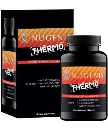Nugenix Thermo - Thermogenic Fat Burner Supplement Pills for Men Extreme Metabolic Accelerator 42 Count 42 Count (Pack of 1)