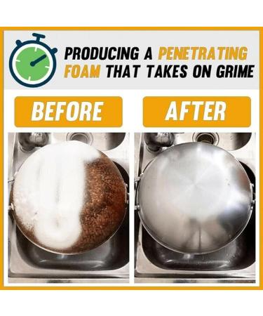 Home Cleaning Foam Cleaner Spray Mult All-Purpose Bubble Cleaners Rinse Free Stain Removal Kitchen Grease Cleaner for Car Kitchens and Bathrooms (60ML) - Buy Online on GoSupps.com