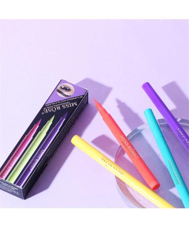 Eyeliner Pencil Liquid | Eye Makeup Liquid Eyeliner Set - Multi-Use Quick Dry Eye Liner Pencil Soft Natural Transfer-Proof Colored Eyeliner Easily to Create Any Look Sritob - Buy Online on GoSupps.com