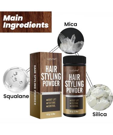 Hair Styling Powder for Volume | 3-in-1 Dry Shampoo & Texture Powder for Men | Natural Look & Extreme Oil Control - Buy Online on GoSupps.com