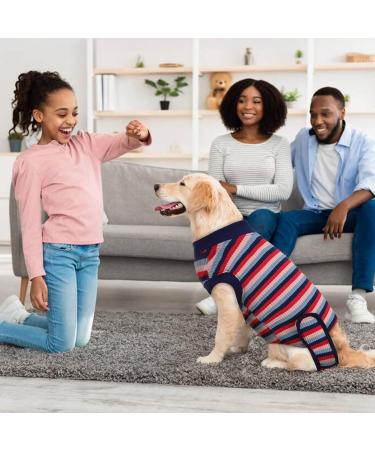 Kuoser Dog Surgery Recovery Shirt | Protective Vest for Dogs & Cats | Prevent Licking & Aid Wound Healing - Buy Online on GoSupps.com