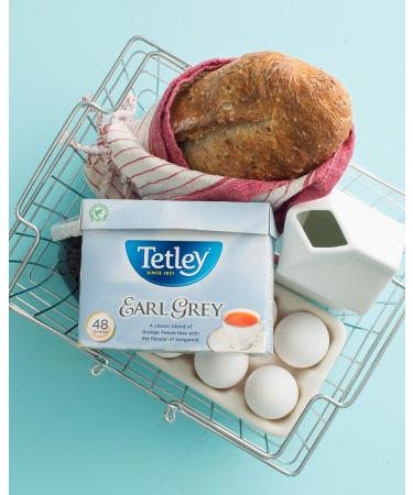 Tetley Orange Pekoe Black Tea - 144 Tea Bags 454 Grams Contains Caffeine & Earl Grey Black Tea - 80 Tea Bags 160 Grams Contains Caffeine - Buy Online on GoSupps.com