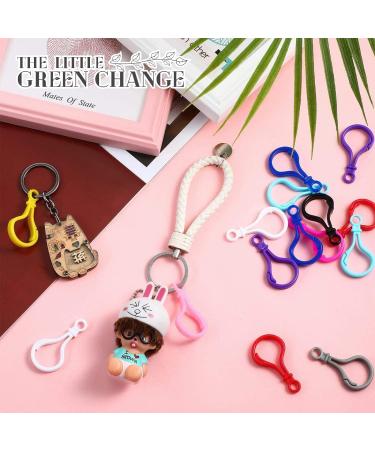 200 PCS Multicolor Plastic Lobster Clasp Keychain Clips for Kids | Backpack and Craft Keychain Hooks - Buy Online on GoSupps.com