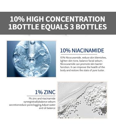 3PC Facial Serum Set for Women | Niacinamide 10% + Zinc Hyaluronic Acid 2% + B5 Retinol Serum | Acne & Pore Reduction Skincare Kits - Buy Online on GoSupps.com