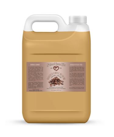 Natural Born Oils Roasted Coffee Bean Oil 1 Gallon Organic Cold-Pressed Nutrient-Dense Intense Skin Hydration Hair Strengthener