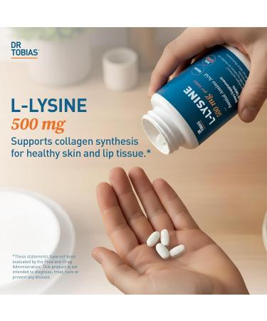 Dr. Tobias Candida Support (Gut Flora Balance Complex) + L Lysine 500 mg Tablets Intestinal Detox & Probiotic Enzyme Cleanse with Essential Amino Acid for Collagen & Skin Health - Buy Online on GoSupps.com