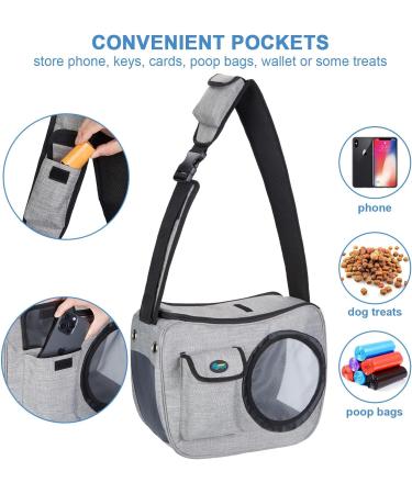 Ownpets Pet Sling Carrier - Comfortable & Adjustable for Cats and Dogs - Ideal for Airline Travel and Outdoor Adventures - Buy Online on GoSupps.com