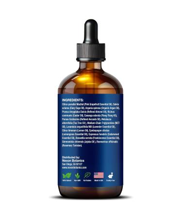 Nexon Botanics Tea Tree Rosemary Oil for Hair Growth - 4 fl oz | Nourishing Hair Bonding Oil with Frankincense Avocado & Castor Oil for Dry Scalp & Hair Care - Buy Online on GoSupps.com