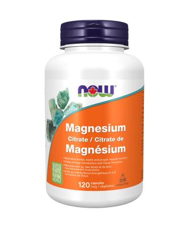 Now Foods Magnesium Citrate 133mg 120vcap