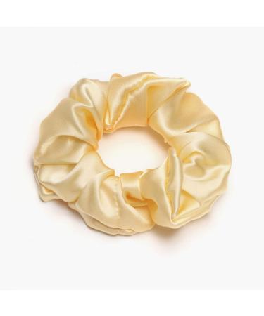 100% Silk Scrunchies - Strong Hold Hair Ties for Girls & Women | Soft Elastic Ponytail Holders in Single Colors | Premium Hair Jewelry - Buy Online on GoSupps.com