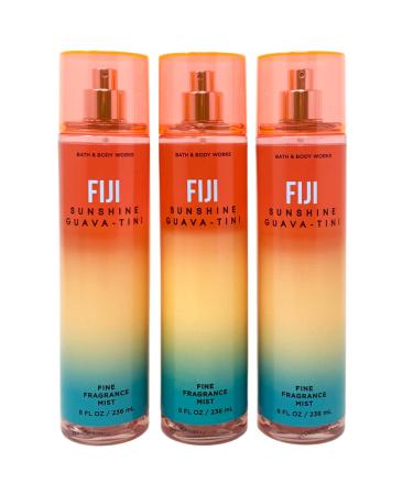Bath FIJI SUNSHINE GUAVA-TINI Fine Fragrance Mist Trio - Includes 3 Fine Fragrance Mists - Full Size