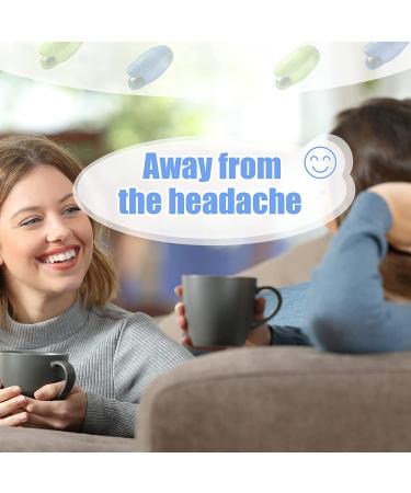 Acupressure Hand Pressure Point Clips for Migraine Relief and Muscle Pain Alleviation (Green/Blue) - Set of 8 - Buy Online on GoSupps.com