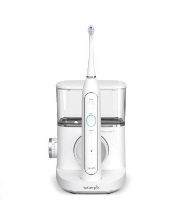 Sonic-Fusion 2.0 Professional Flossing Toothbrush Electric Toothbrush and Water Flosser Combo In One White White Version 2.0 - Buy Online on GoSupps.com