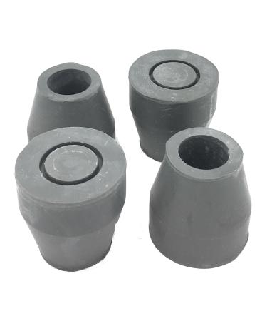 PCP Replacement Quad Cane Tips Grey