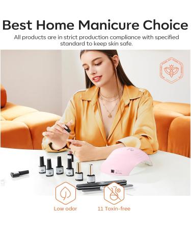 Modelones Cat Eye Gel Nail Polish Set 6 Colors Holographic Orange Brown Nude Gel Polish Glitter 9D Magnetic Gel Polish Autumn Gel Polish with Magnet Nail Art DIY Salon For Women - Buy Online on GoSupps.com