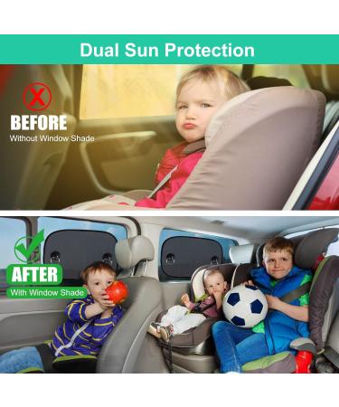 Buy Lewonpo Car Baby Sun Visor - UV Protection & Suction Cups (2 Pack) | Universal Side Window Sun Protection - Buy Online on GoSupps.com