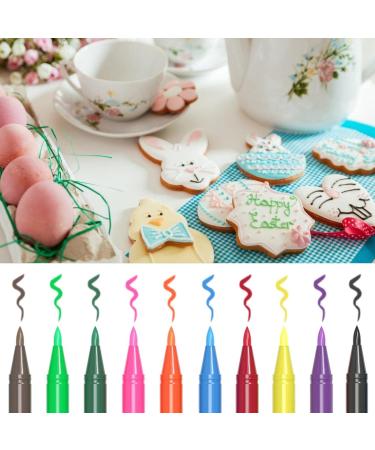 Marker Baking Food Marker Food Coloring Pens Upgrade Dual Sided Edible Markers for - Buy Online on GoSupps.com