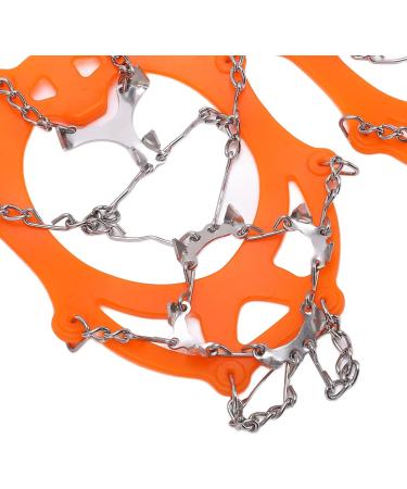 Anti Skid Snow Shoes Accessory Wearproof 12 Tooth Crampons Long Service Life for Skiing for Outdoor(M Code) - Buy Online on GoSupps.com