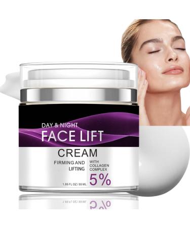 Face Lift Cream with Collagen Complex 5% Retinol Face Cream with Collagen Collagen Boost Face Moisturiser Retinol Night Cream for Women Anti Aging Firming Night Cream for Repair Serums Skincare