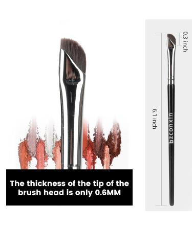 Buy Bzconxin Sickle Angled Eyeliner Brush - Ultra Thin Gel Eye Liner Makeup Brush for Precise Eyeliner & Eyebrow Application - International Shipping Available - Buy Online on GoSupps.com