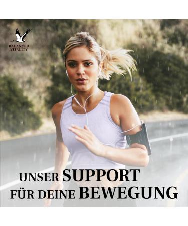 Glucosamin & Chondroitin Capsules - 1400mg Glucosamine 1200mg Chondroitin 80mg Vitamin C - 180 Capsules - Made in Germany - 2 Months Supply - Balanced Vitality - Buy Online on GoSupps.com