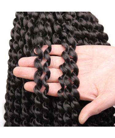 XTrend 7 Packs Passion Twist Hair - 12 Crochet Bohemian Curl Synthetic Braids - 18 Strands/Package 2# - International Shipping Available - Buy Online on GoSupps.com