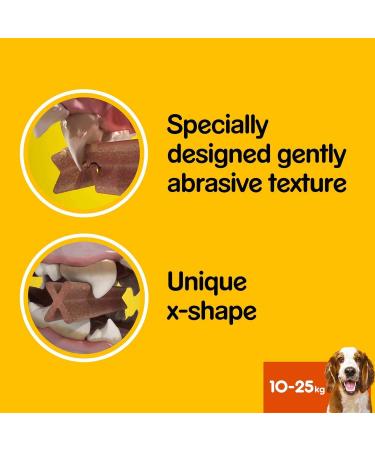 Pedigree DentaStix Daily Dental Chews Medium Dog 10-25kg 105 Sticks - Buy Online on GoSupps.com