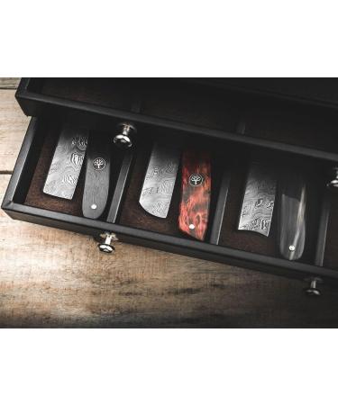 B ker SOLINGEN Damascus Barber Beard Knife - High-Quality Extra Sharp Blade for Precise Wet Shaving - International Shipping Available - Buy Online on GoSupps.com