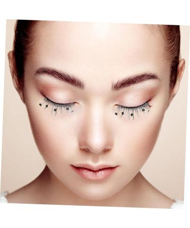 minkissy 3 Pairs sequin false eyelashes fake lashes natural pride makeup lashes with color colored lashes false lashes glitter sequins eyelashes Miss cosplay Imitation flower stickers - Buy Online on GoSupps.com