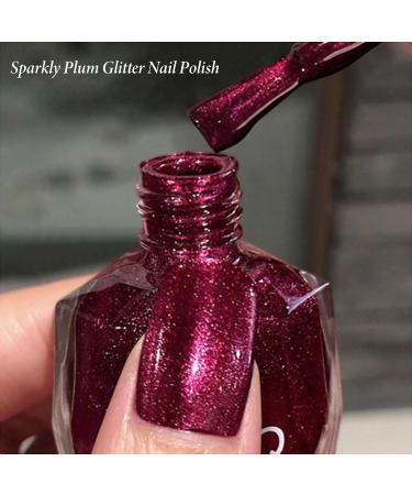 Red Pearl Metal Nail Polish Metallic Shell Glitter Holographic No Need UV Shimmering Long Lasting Large Volume 12ML Pearlescent Nail Polish DIY Art Manicure at Home Gift for Women & Girls - Buy Online on GoSupps.com