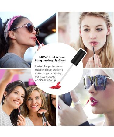 Movo 3pcs Liquid Lipstick Set - Ultra Matte Nude Colors | Long-Lasting Matte Lip Lacquer (3 Matte) - Buy Online on GoSupps.com