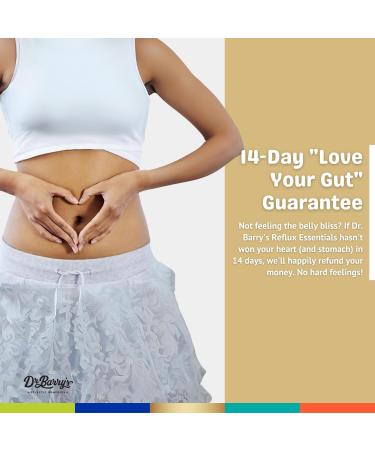 Dr. Barry's Reflux Essentials - Natural Support for Digestive and Stomach Health 60 Capsules - 30 Day Supply (1) 1 Count (Pack of 60) - Buy Online on GoSupps.com