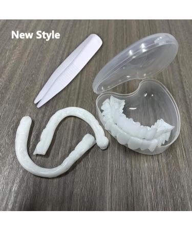 Fluktrix Instant Veneers - 2 Pairs of Temporary Dentures for Men & Women | Perfect Artificial Teeth for a Confident Smile - Buy Online on GoSupps.com