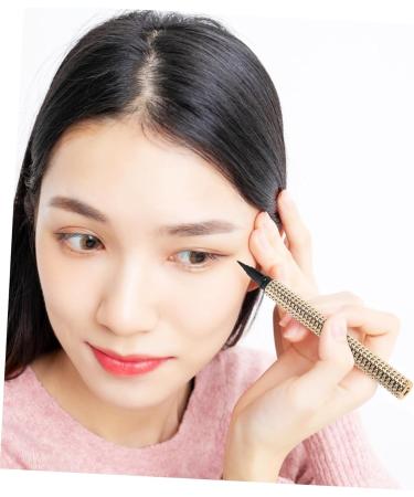 FOYTOKI Eyeliner Eye Pencil Liner Eye Liner Pen Women Makeup Tool Liquid Eye Liner Plastic Golden - Buy Online on GoSupps.com