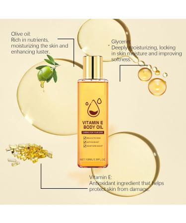 Vitamin E Oil Body Oil Vitamin E Oil Firming Oil For Skin Rejuvenation Body Firming Oil Skin Firming Rejuvenation Oil - Buy Online on GoSupps.com