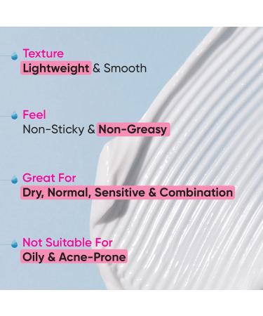 Dot Key Ceramides Moisturizer with Hyaluronic Acid | Intense Hydration & Skin Strengthening | Probiotic & Rice Water Barrier Repair Cream for Dry Normal & Sensitive Skin - 100g - Buy Online on GoSupps.com