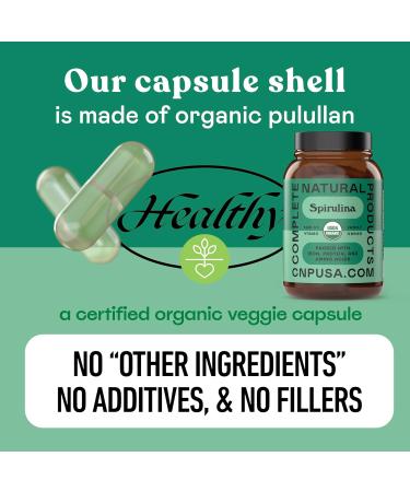 Pure Hawaiian Blue Green Spirulina Powder Capsules - 470mg Capsules 100 Pills Non GMO Natural - Buy Online on GoSupps.com
