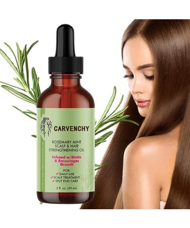 JPSDOWS Rosemary | Natural Hair | Create a smooth look improves scalp health nourishes hair and relieves itching and dryness. 2.0 Fl.oz
