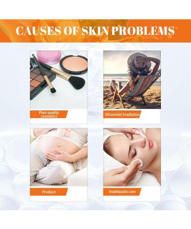 BAInuai Papaya Whitening Cream Brightening Cream Skin Whitening Cream Papaya Whitening Cream for face day cream and night cream against freckles armpit whitening cream pack of 2 - Buy Online on GoSupps.com